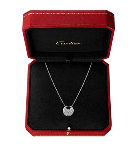 cartier necklace amulette price|cartier solitaire necklace.